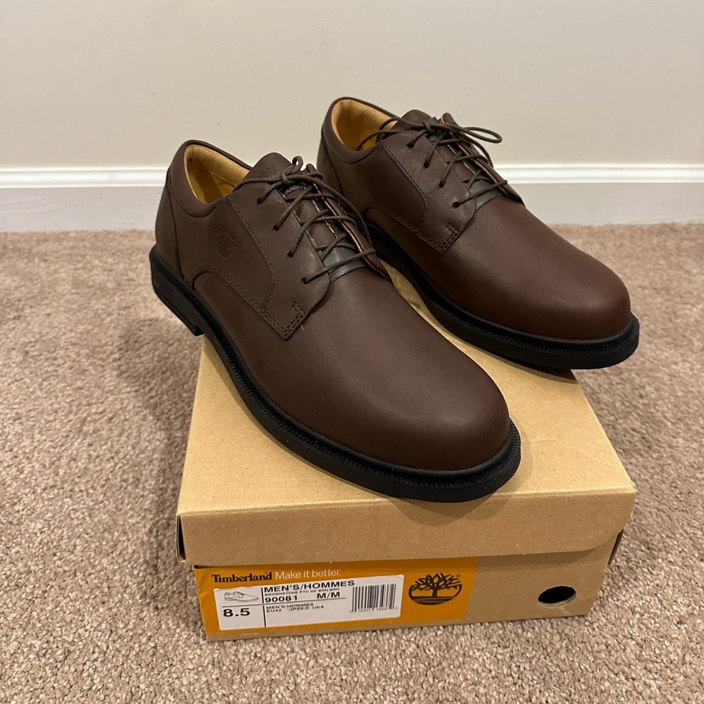 Timberland Brown Waterproof Leather Boots - Size 8.5 Men’s - New in Box